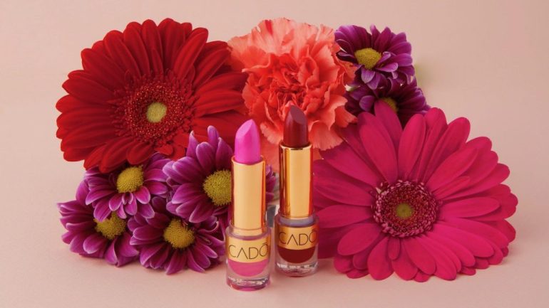 cado, lipstick, makeup, cosmetics