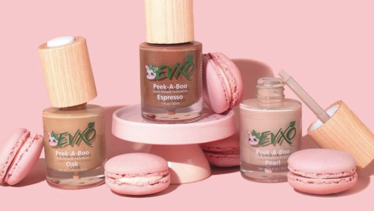 evxo, cosmetics, makeup, make up