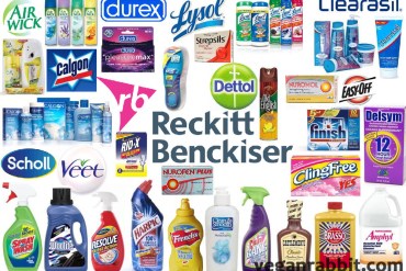 reckitt benckiser, animal testing, vivisection, companies that test on animals,
