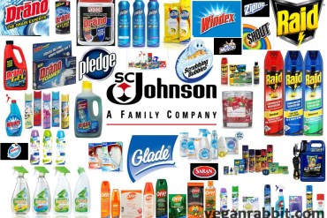 sc johnson, s c johnson, animal testing, vivisection, companies that test on animals,