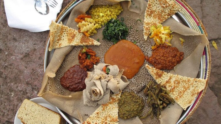 vegan ethiopian food, ethiopian food, fasting food, yetsom beyaynetu, ethiopian
